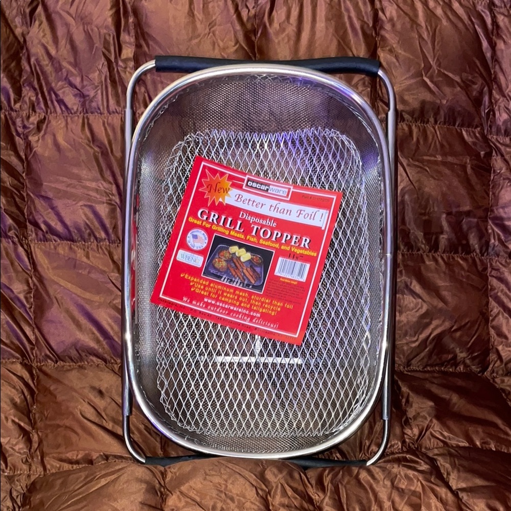 NWT GRILL TOPPER with Black Handles.